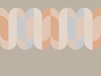 Boho Pastel Art papel de parede