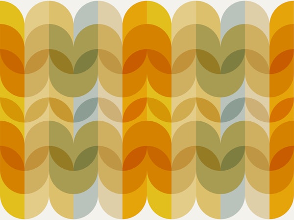 Japandi Mid Century Rainbow