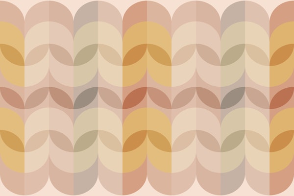 Retro Leaf Japandi