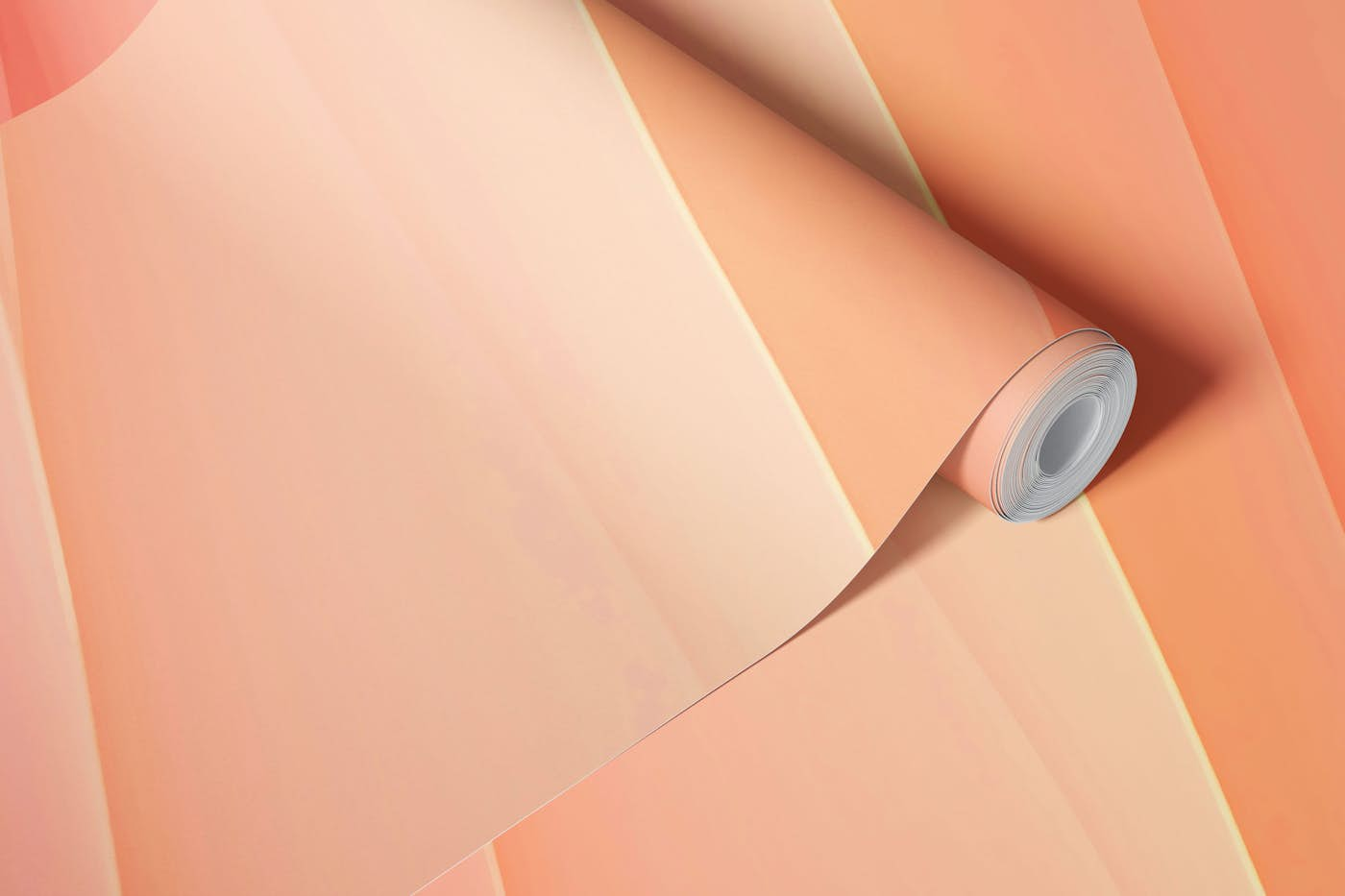 Pastel Peach Ethereal Abstract wallpaper roll