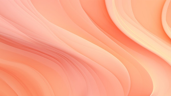Pastel Peach Ethereal Abstract
