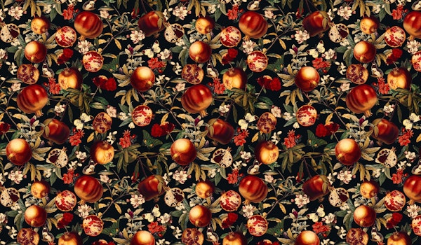 Pomegranate Garden II - Night