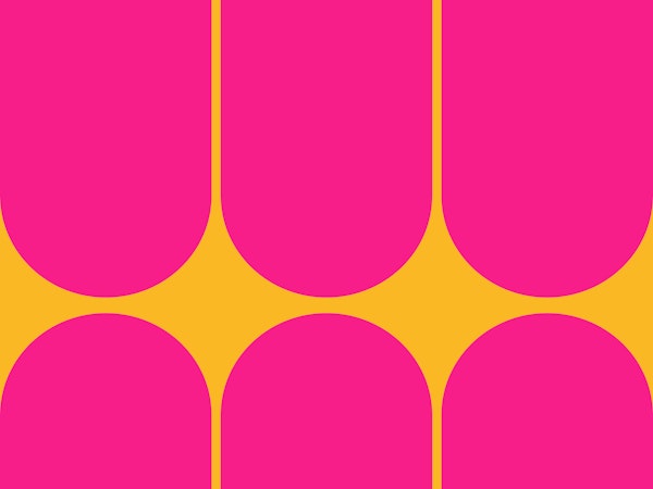 Vivid Mid-Century Minimalist