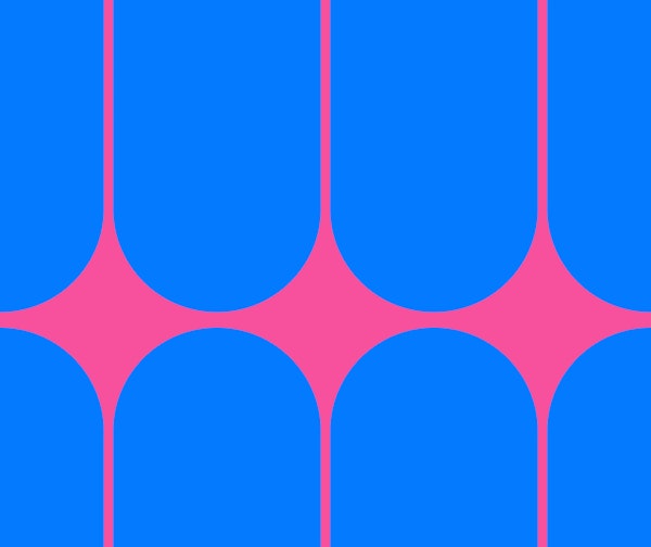 Vivid Mid-Century Minimalist Geometry