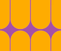 Vivid Mid-Century Bold Shapes Minimalist wallpaper