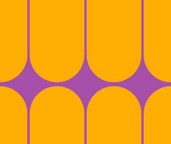 Vivid Mid-Century Bold Shapes Minimalist