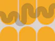 Vivid Mid-Century Bold Shapes Wave