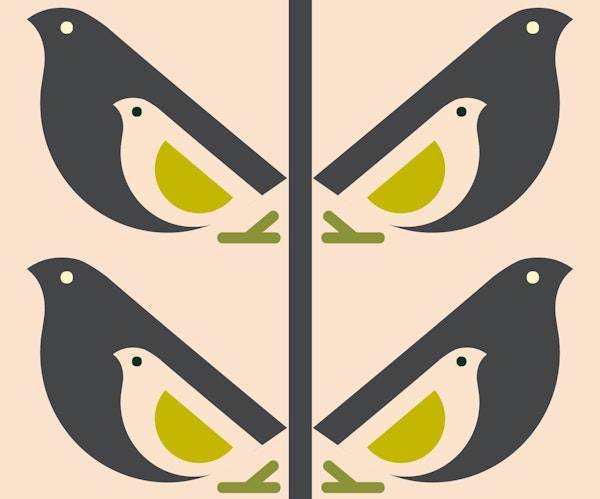 Bird Leaf Stems Small