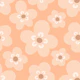 Mimi Scandi Flowers Peach Fuzz