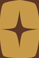 Apricity Starburst Yellow Chocolate ταπετσαρία