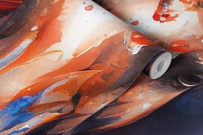Watercolor Horse #1wallpaper roll