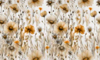 Moody Wildflower Vintage papel pintado