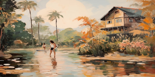 Summer Boho Impressionism