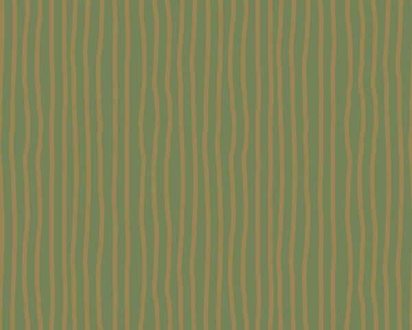 Simple Green Brown Pin Stripes
