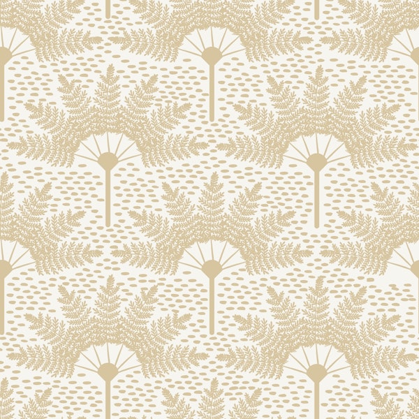 modern palm pattern neutral colors