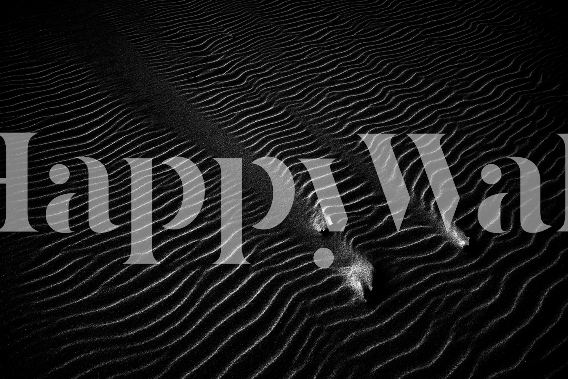 Sand 2 Tapetdesign Vist På En Vægh