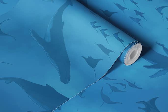 Ocean - ceruleanwallpaper roll