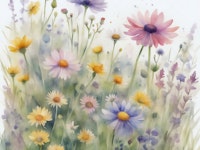 Sunny Summer Field wallpaper