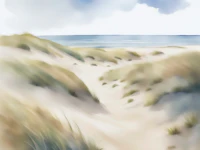 Grass Beach tapeta