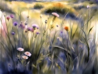 Moody Grass carta da parati