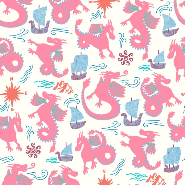 Pink dragons