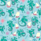 Dragons green/ blue