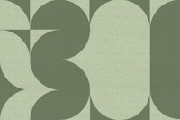 Mid-Century Linen Collage tapete