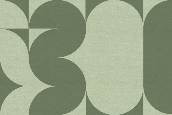 Mid-Century Linen Collage