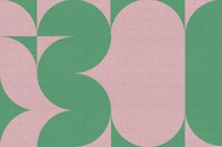 Color Block Linen Collage tapete