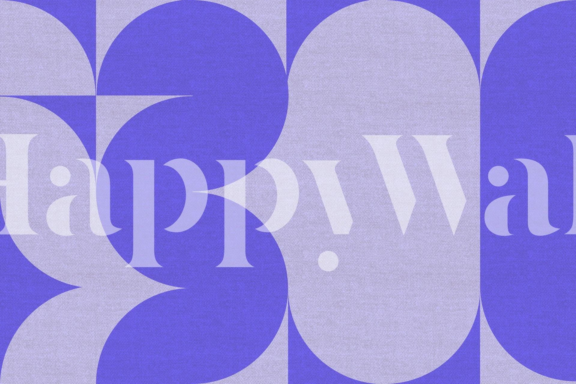 Lilac Retro Linen Collage tapet i ett rum