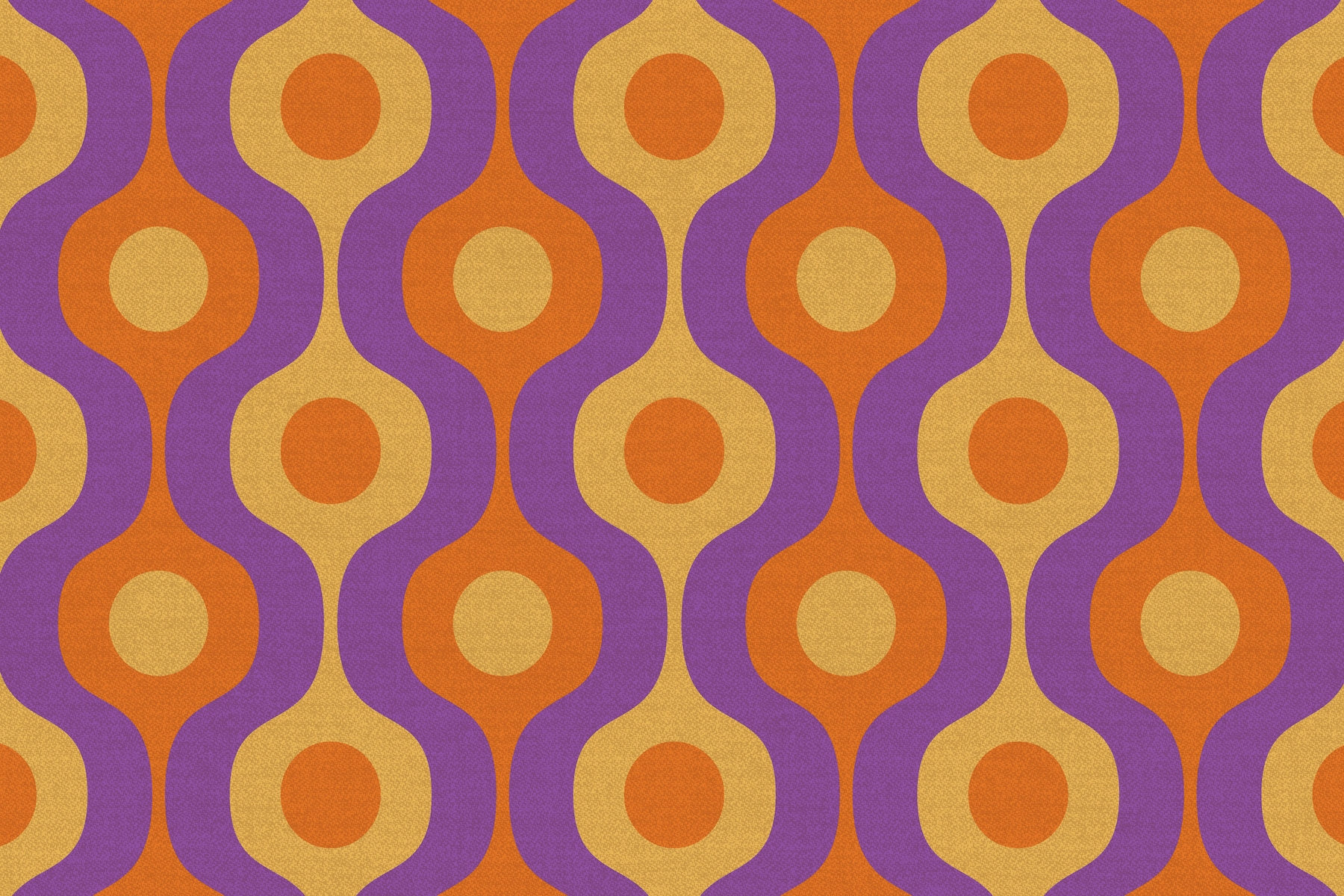 Crazy 70s Retro Linen Pattern wallpaper | Happywall