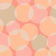 SOFT FOCUS MidMod Abstract Peach Fuzz - Small