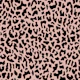 Leopard Print on Brown-Pink