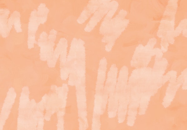 Peach Fuzz Modern Abstract