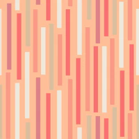 SHOWERS Retro Geometric Stripes - Peach Fuzz wallpaper