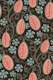 AMBROSIA Fantasy Mod Floral Fruit Coral Brown