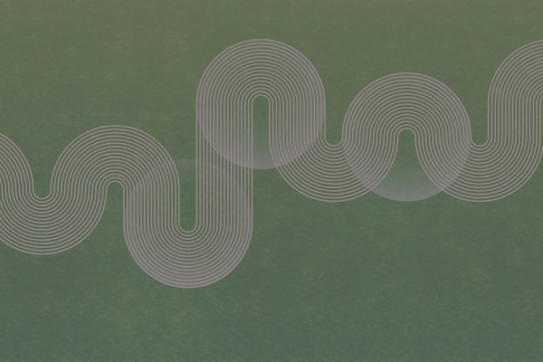 Moody Green Retro Wave