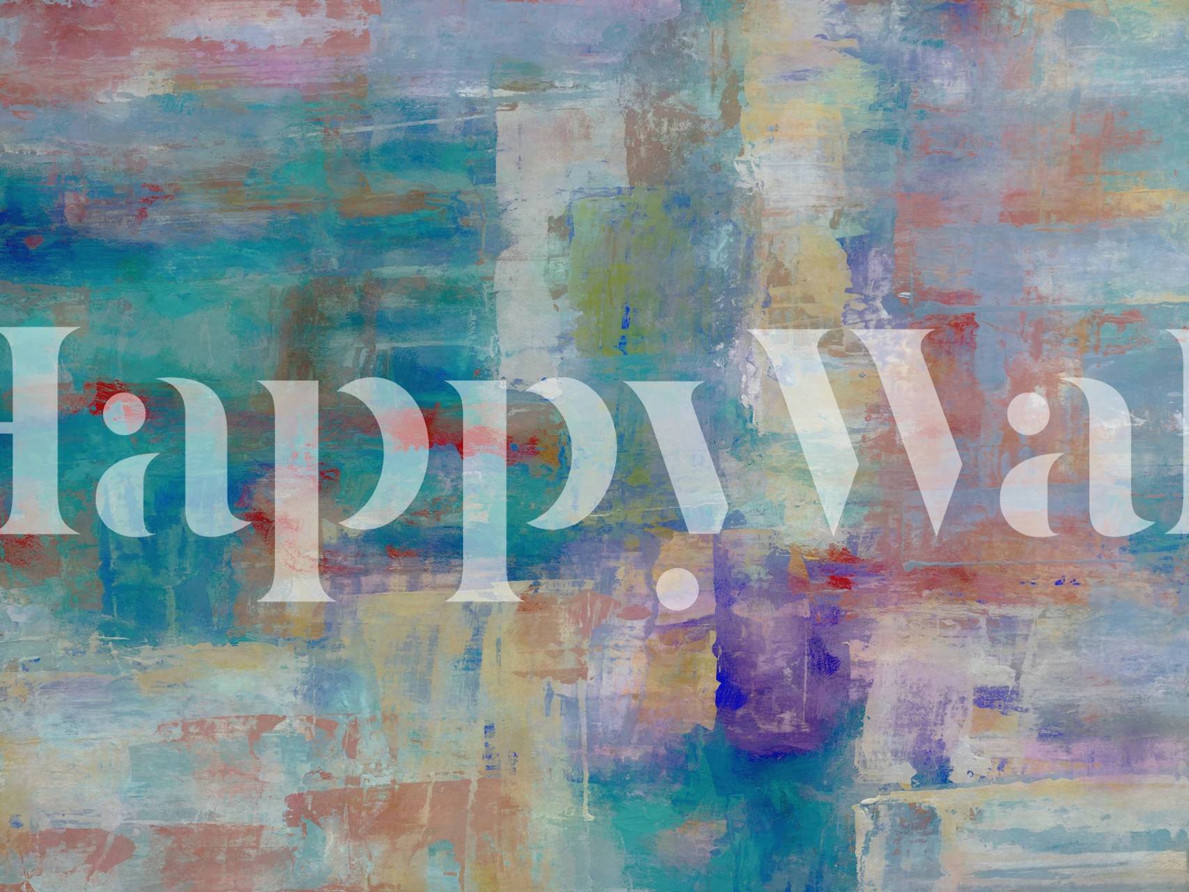 Ταπετσαρία Rustic Landscape που παρουσιάζεται σε ένα δωμάτιο