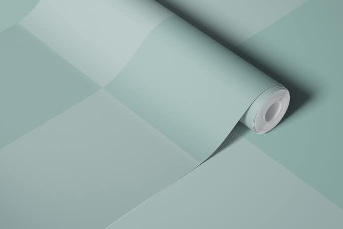 Checkerboard Sagewallpaper roll