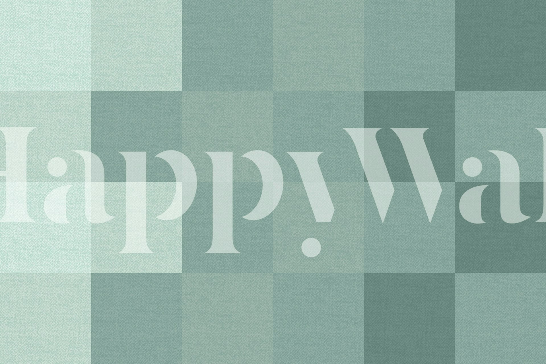 Sage linen checkerboard wallpaper in a room