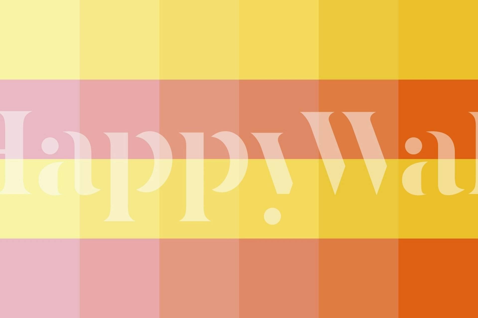 Colorful geometric checkerboard pattern wallpaper in yellow and pink shades