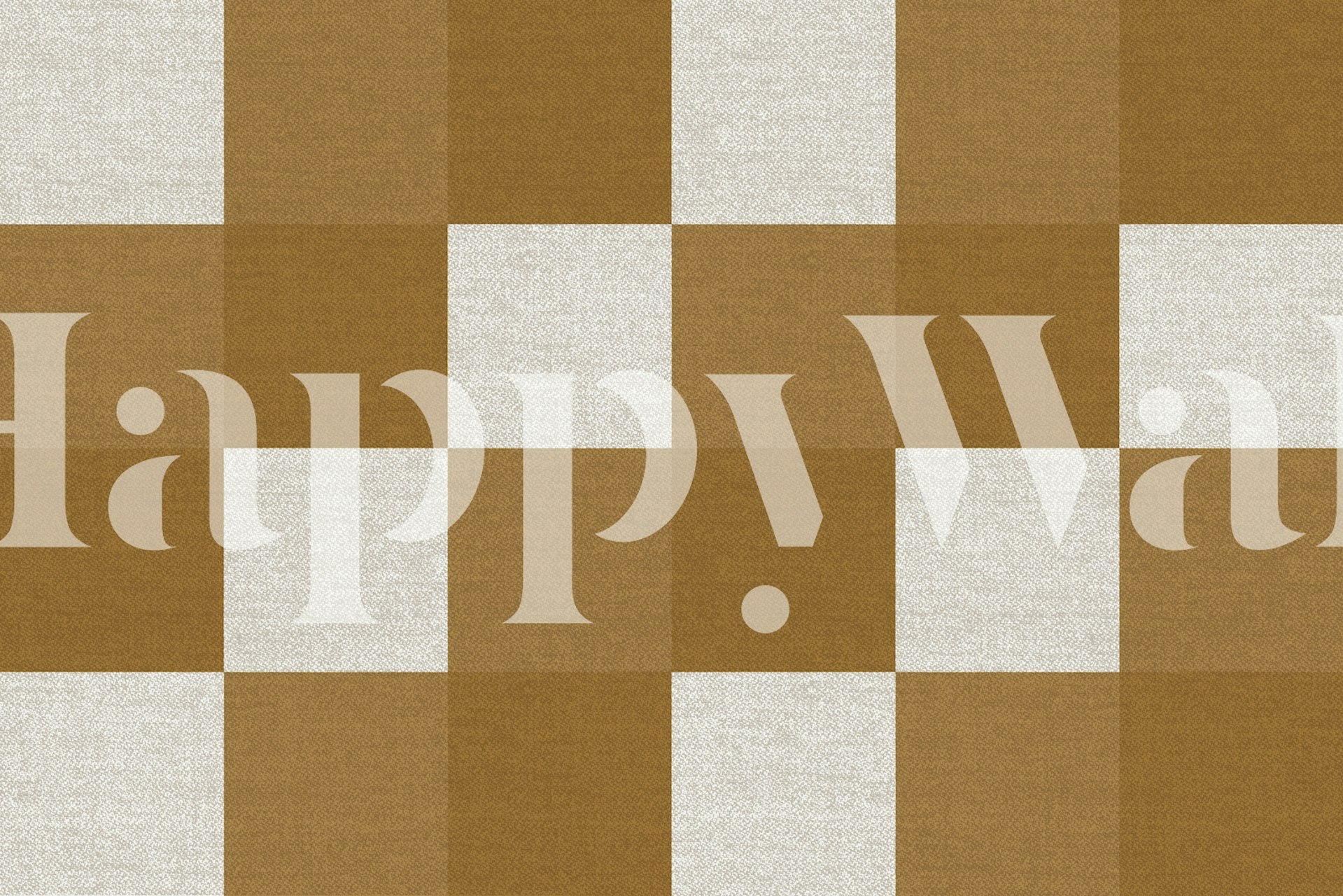 Rustic Checkerboard wallpaper Happywall
