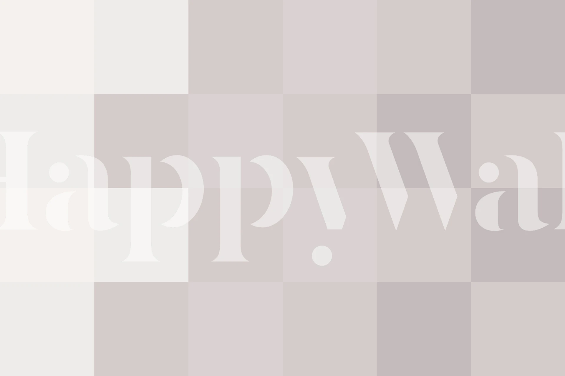 Muted checkerboard pattern in soft gray and white tones wallpaper