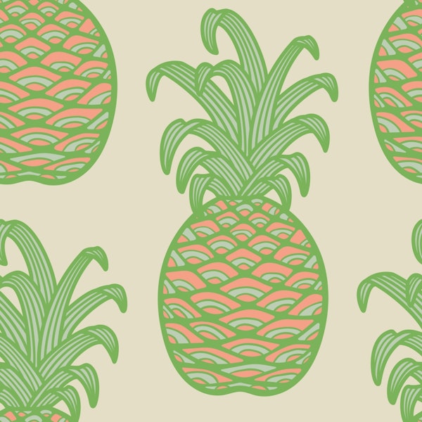 GOOD LUCK PINEAPPLES Tropical Hawaiian Fruit