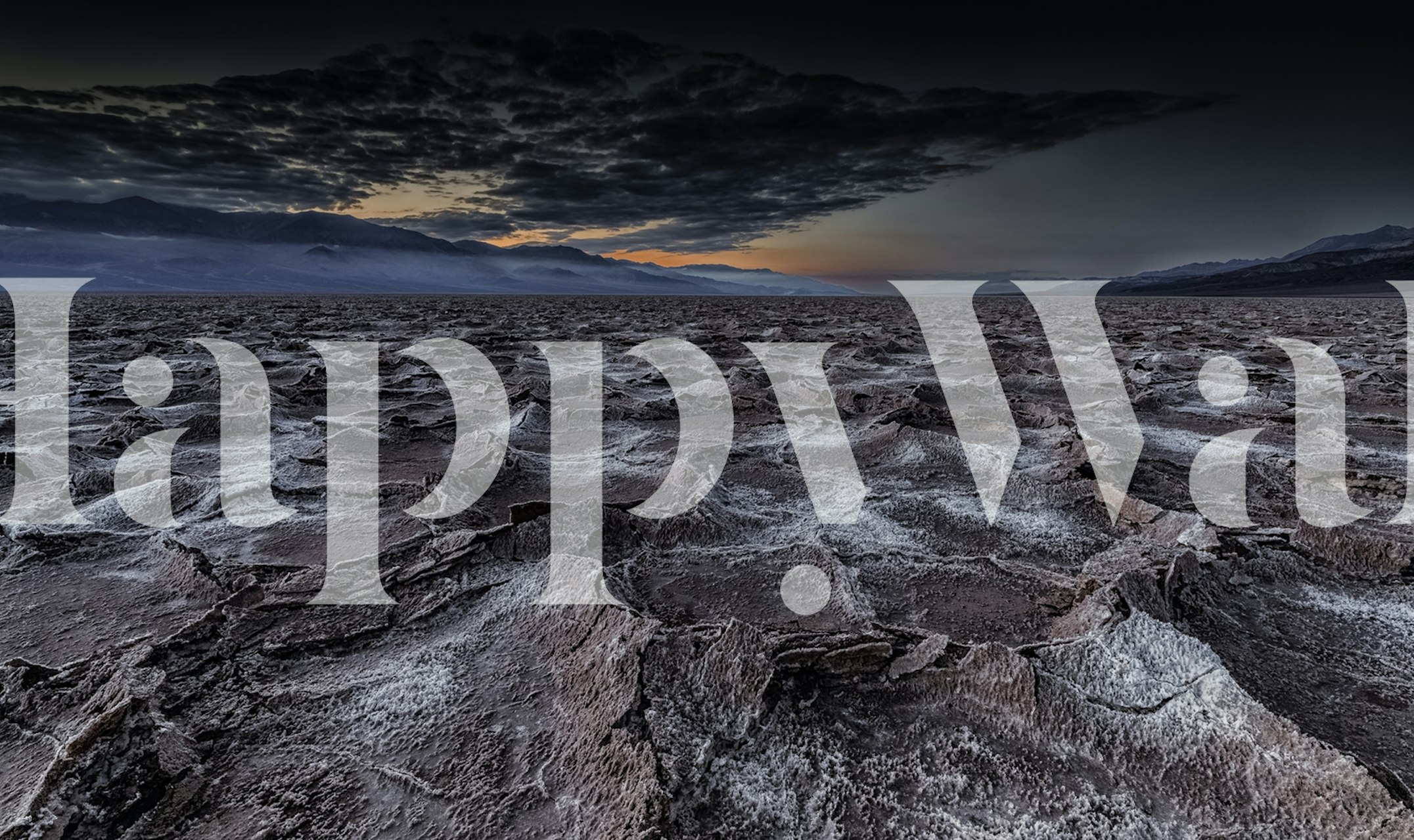 Broken Tales wallpaper displayed in a room