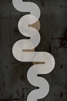 Dark Art Deco papel pintado