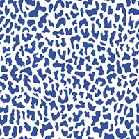 Blue and White Leopard Print wallpaper