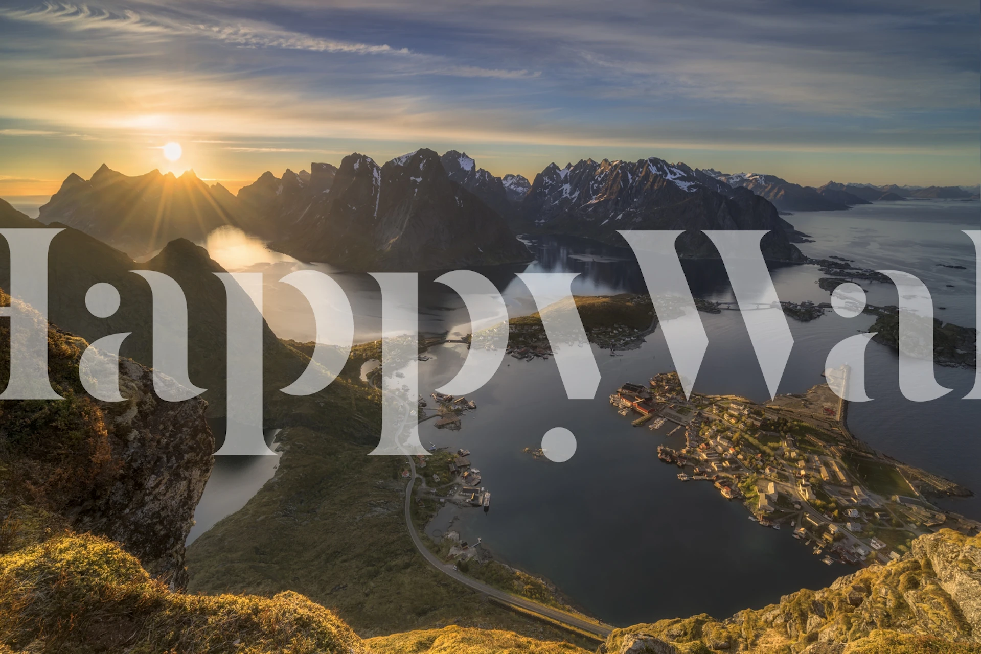 Papier peint Magic Moment dans une belle chambre