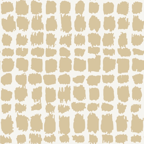 Scribbled Boho check beige