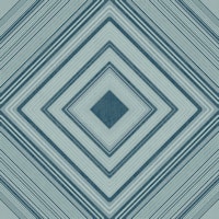 Retro lounge diamond teal tapet